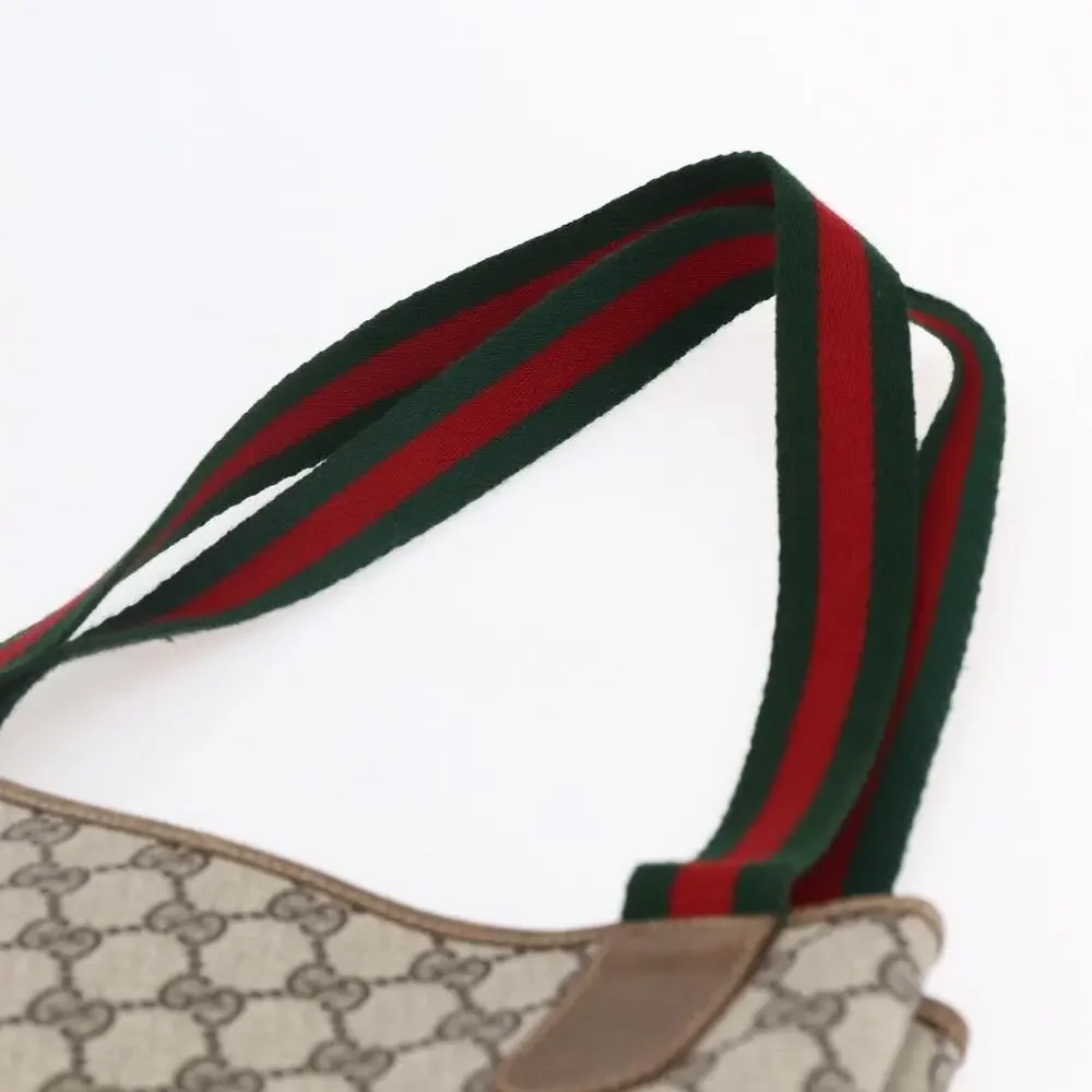 Gucci GG Supreme Web Tote Bag Beige